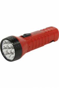 Аккумуляторный фонарь 7 LED (красный)