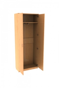 Шкаф для одежды двухстворчатый (Ольха) (Под заказ)