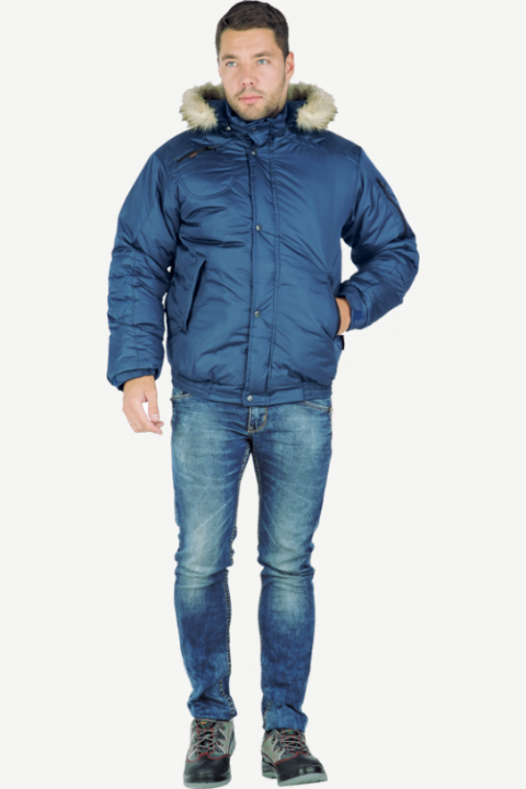 Куртка утепленная Спринт (синия)